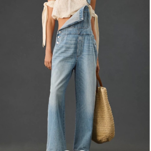 CITIZENS OF HUMANITY Jodie denim overalls NWOT sz XS